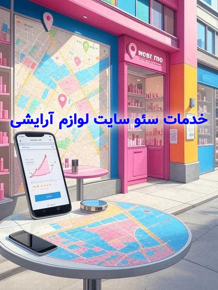 خدمات سئو سایت لوازم آرایشی