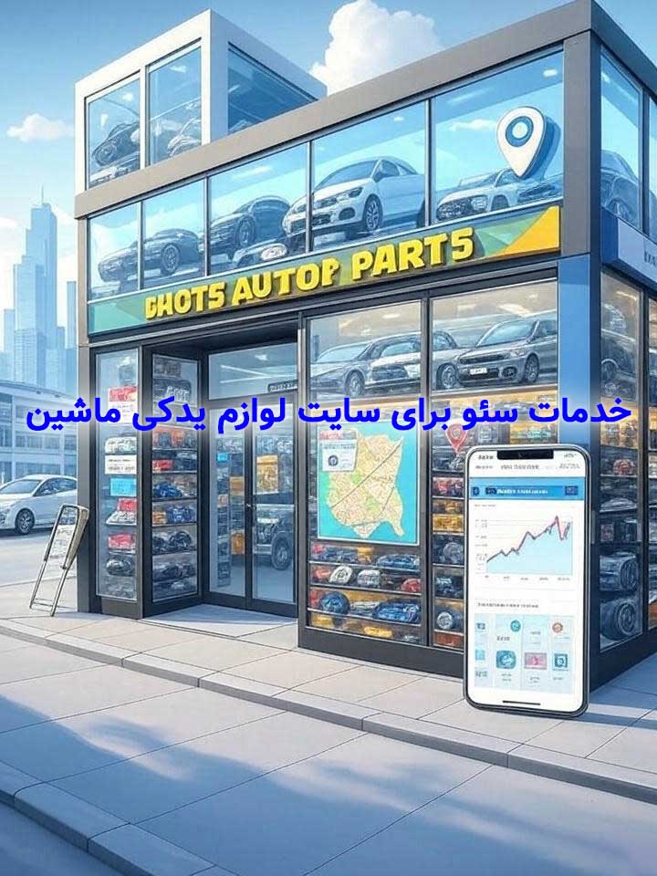 خدمات سئو برای سایت لوازم یدکی ماشین